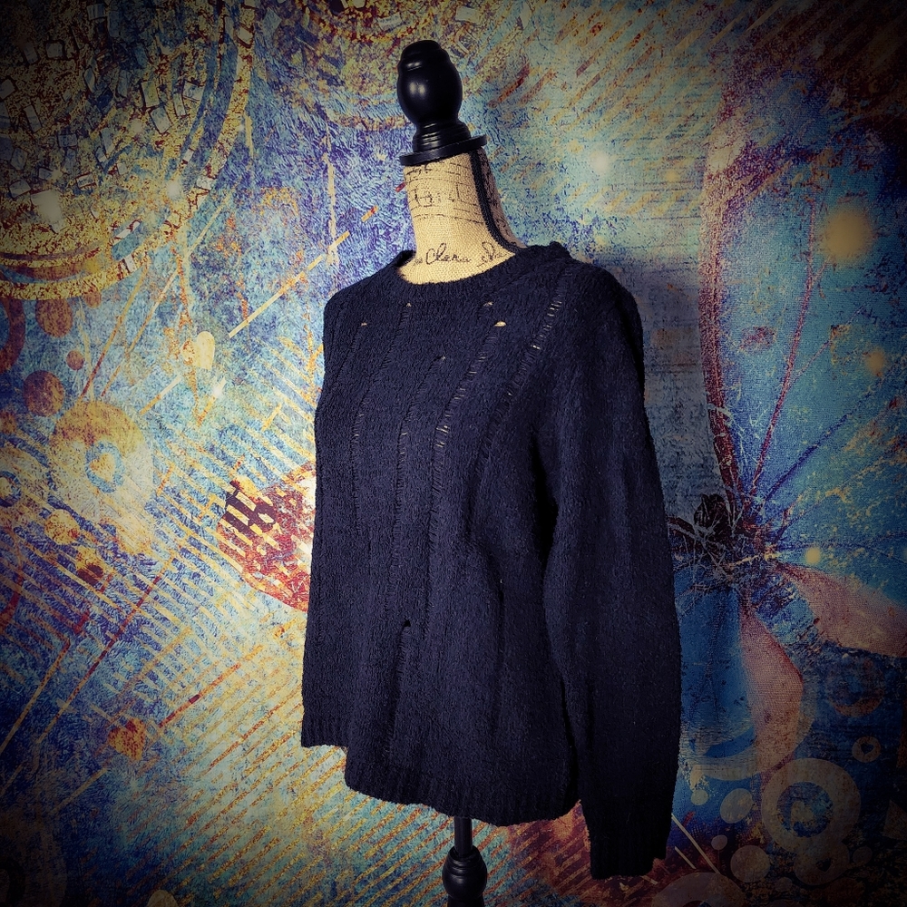 Lilla P Black Hole Sweater